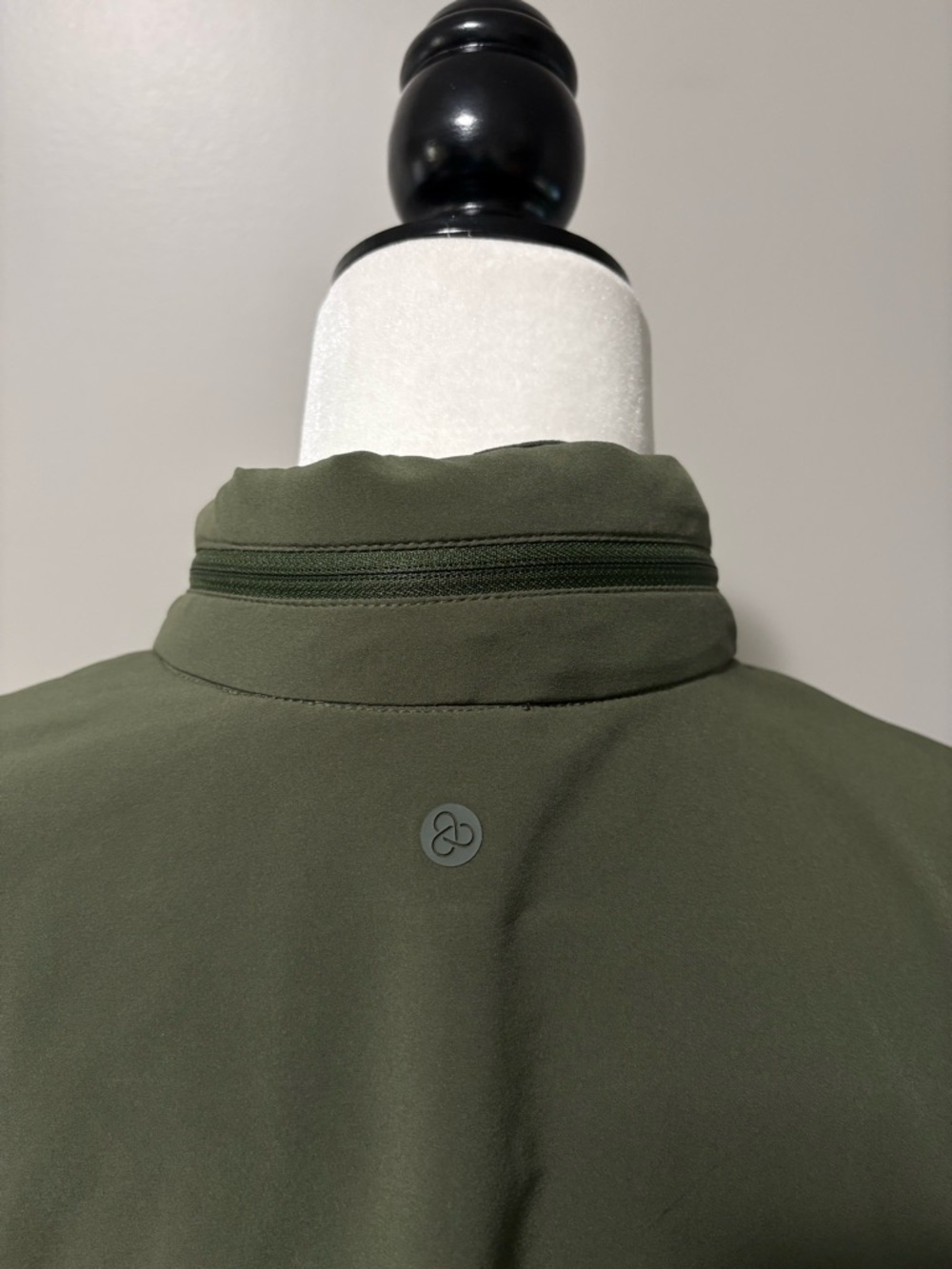 Zella Getaway Hooded Utility Jacket In Green Tactica - Picture 12 of 14
